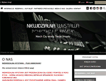 Tablet Screenshot of niewidzialna.pl